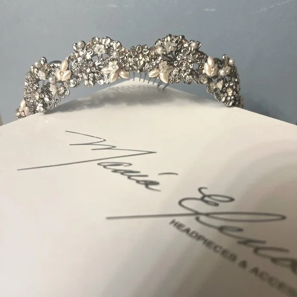 Accessories | Mara Elena Bridal Headpiece And Tulle Veil  display picture 1